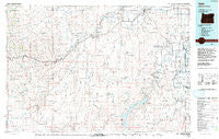 Vale Oregon Historical topographic map, 1:100000 scale, 30 X 60 Minute, Year 1993