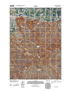 Vale East Oregon Historical topographic map, 1:24000 scale, 7.5 X 7.5 Minute, Year 2011