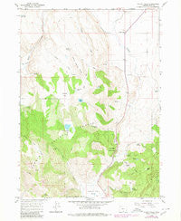 Valley Falls Oregon Historical topographic map, 1:24000 scale, 7.5 X 7.5 Minute, Year 1964