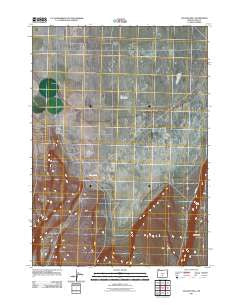 Vaughn Well Oregon Historical topographic map, 1:24000 scale, 7.5 X 7.5 Minute, Year 2011