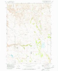 Venator Reservoir Oregon Historical topographic map, 1:24000 scale, 7.5 X 7.5 Minute, Year 1972