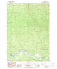 Vida Oregon Historical topographic map, 1:24000 scale, 7.5 X 7.5 Minute, Year 1988