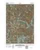 Vinemaple Oregon Historical topographic map, 1:24000 scale, 7.5 X 7.5 Minute, Year 2011