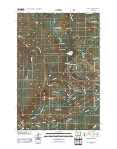 Wahtum Lake Oregon Historical topographic map, 1:24000 scale, 7.5 X 7.5 Minute, Year 2011