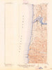 Waldport Oregon Historical topographic map, 1:62500 scale, 15 X 15 Minute, Year 1922