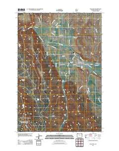 Wallowa Oregon Historical topographic map, 1:24000 scale, 7.5 X 7.5 Minute, Year 2011