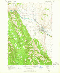 Wallowa Oregon Historical topographic map, 1:24000 scale, 7.5 X 7.5 Minute, Year 1964