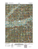 Walterville Oregon Historical topographic map, 1:24000 scale, 7.5 X 7.5 Minute, Year 2011
