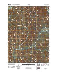 Walton Oregon Historical topographic map, 1:24000 scale, 7.5 X 7.5 Minute, Year 2011