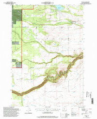 Wamic Oregon Historical topographic map, 1:24000 scale, 7.5 X 7.5 Minute, Year 1996