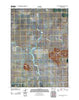 Warm Springs Butte Oregon Historical topographic map, 1:24000 scale, 7.5 X 7.5 Minute, Year 2011