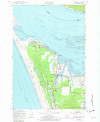 Warrenton Oregon Historical topographic map, 1:24000 scale, 7.5 X 7.5 Minute, Year 1953