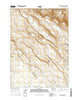 Weed Lake Butte Oregon Current topographic map, 1:24000 scale, 7.5 X 7.5 Minute, Year 2014