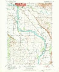 Weiser South Idaho Historical topographic map, 1:24000 scale, 7.5 X 7.5 Minute, Year 1951