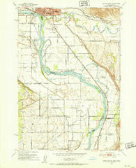 Weiser South Idaho Historical topographic map, 1:24000 scale, 7.5 X 7.5 Minute, Year 1951