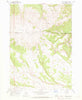 West Butte Oregon Historical topographic map, 1:24000 scale, 7.5 X 7.5 Minute, Year 1967