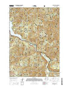 Westfir West Oregon Current topographic map, 1:24000 scale, 7.5 X 7.5 Minute, Year 2014