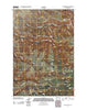 Weston Mountain Oregon Historical topographic map, 1:24000 scale, 7.5 X 7.5 Minute, Year 2011