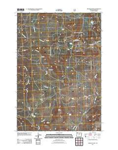 Wheeler Point Oregon Historical topographic map, 1:24000 scale, 7.5 X 7.5 Minute, Year 2011