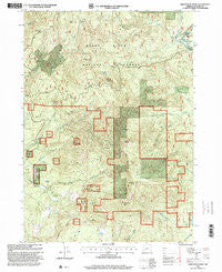 Whetstone Point Oregon Historical topographic map, 1:24000 scale, 7.5 X 7.5 Minute, Year 1997