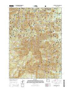 Whetstone Point Oregon Current topographic map, 1:24000 scale, 7.5 X 7.5 Minute, Year 2014