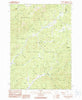 Whistler Point Oregon Historical topographic map, 1:24000 scale, 7.5 X 7.5 Minute, Year 1990