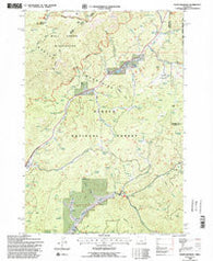 Whistler Point Oregon Historical topographic map, 1:24000 scale, 7.5 X 7.5 Minute, Year 1992