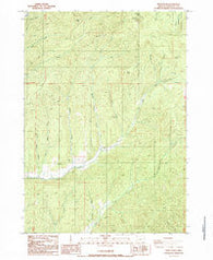 White Rock Oregon Historical topographic map, 1:24000 scale, 7.5 X 7.5 Minute, Year 1987