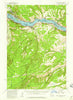 White Salmon Washington Historical topographic map, 1:62500 scale, 15 X 15 Minute, Year 1957