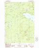 Willamette Pass Oregon Historical topographic map, 1:24000 scale, 7.5 X 7.5 Minute, Year 1986