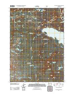 Willamette Pass Oregon Historical topographic map, 1:24000 scale, 7.5 X 7.5 Minute, Year 2011