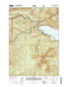 Willamette Pass Oregon Current topographic map, 1:24000 scale, 7.5 X 7.5 Minute, Year 2014