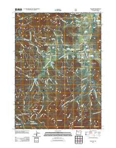Williams Oregon Historical topographic map, 1:24000 scale, 7.5 X 7.5 Minute, Year 2011