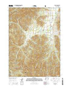 Williams Oregon Current topographic map, 1:24000 scale, 7.5 X 7.5 Minute, Year 2014