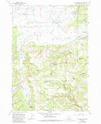 Williams Prairie Oregon Historical topographic map, 1:24000 scale, 7.5 X 7.5 Minute, Year 1965