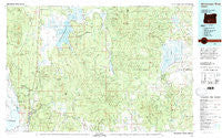 Williamson River Oregon Historical topographic map, 1:100000 scale, 30 X 60 Minute, Year 1980