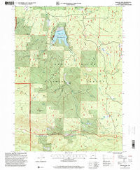 Willow Lake Oregon Historical topographic map, 1:24000 scale, 7.5 X 7.5 Minute, Year 1997