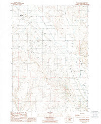 Willowcreek Oregon Historical topographic map, 1:24000 scale, 7.5 X 7.5 Minute, Year 1988
