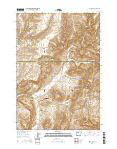 Willowdale Oregon Current topographic map, 1:24000 scale, 7.5 X 7.5 Minute, Year 2014
