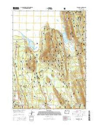 Wocus Bay Oregon Current topographic map, 1:24000 scale, 7.5 X 7.5 Minute, Year 2014