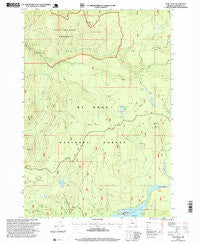 Wolf Peak Oregon Historical topographic map, 1:24000 scale, 7.5 X 7.5 Minute, Year 1997