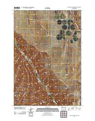 Wolf Hollow Falls Oregon Historical topographic map, 1:24000 scale, 7.5 X 7.5 Minute, Year 2011