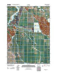 Worden Oregon Historical topographic map, 1:24000 scale, 7.5 X 7.5 Minute, Year 2011