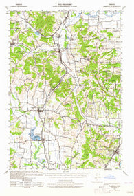 Yamhill Oregon Historical topographic map, 1:62500 scale, 15 X 15 Minute, Year 1941