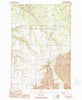 Zumwalt Oregon Historical topographic map, 1:24000 scale, 7.5 X 7.5 Minute, Year 1990