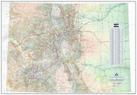 Buy map Hikers Map of Colorado