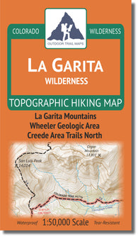 Buy map La Garita Wilderness Topographic Hiking Map