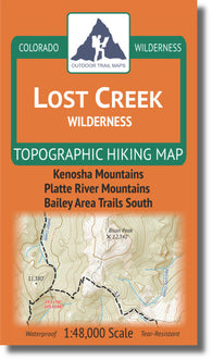 Buy map Lost Creek Wilderness 1:48k