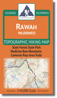Buy map Rawah Wilderness 1:44k