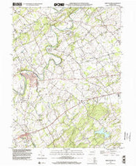 Abbottstown Pennsylvania Historical topographic map, 1:24000 scale, 7.5 X 7.5 Minute, Year 1999